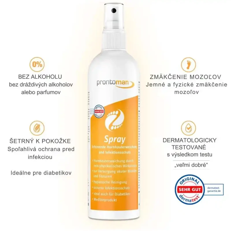 ProntoMan® Spray 250ml spray na čistenie pokožky a nechtov